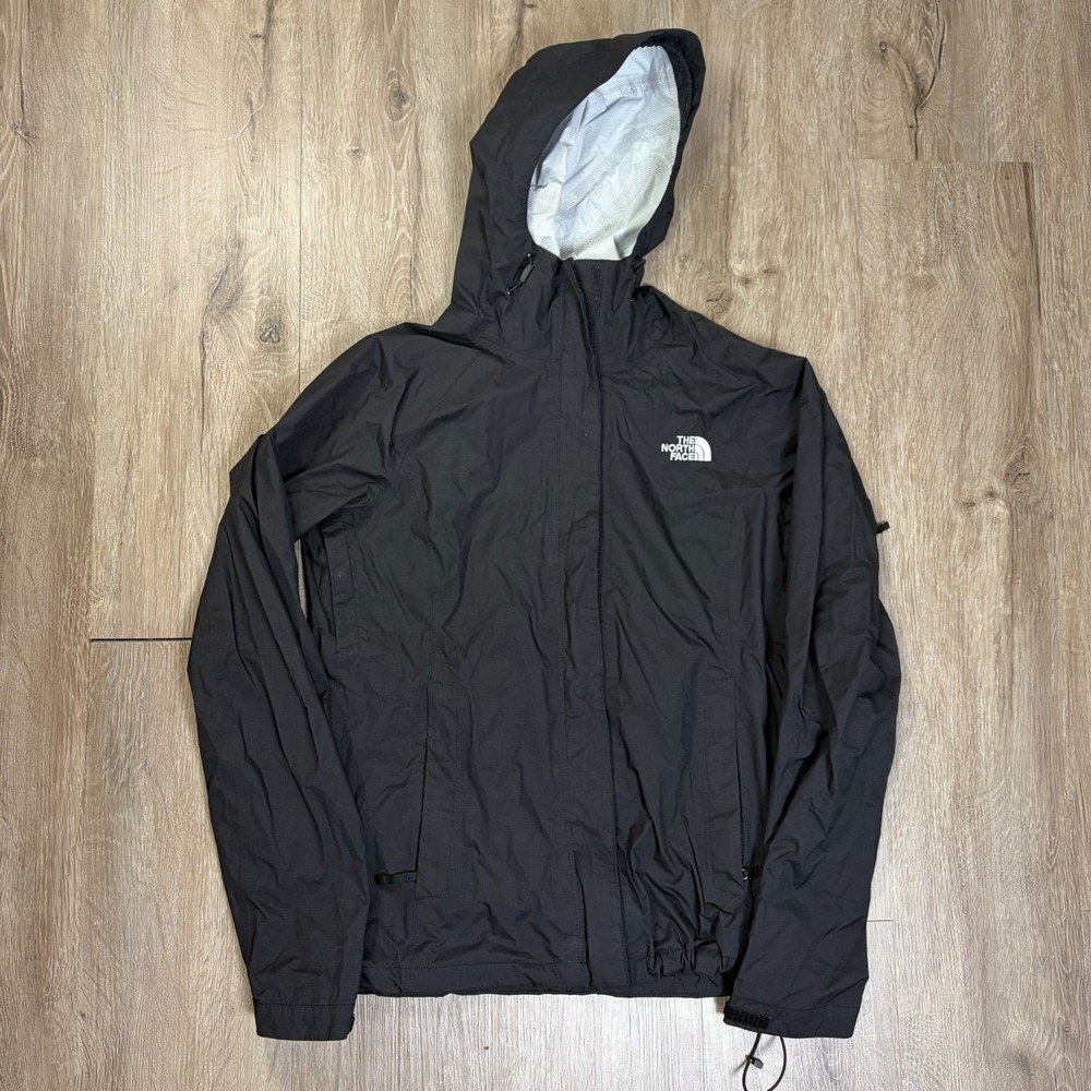 The North Face Venture Rain Jacket Womens Small Black Waterproof NF0A4P83